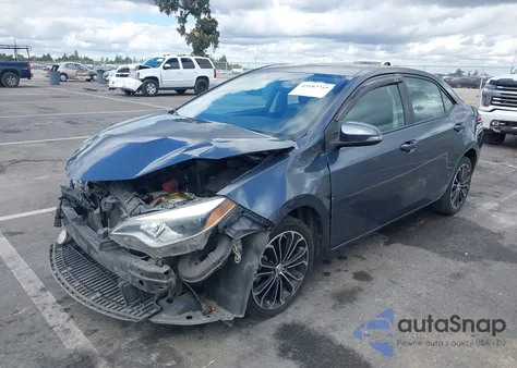 2014 Toyota Corolla S Premium z USA, uszkodzony, nr VIN 5YFBURHE9EP158190